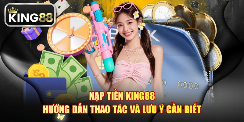 Nạp Tiền KING88 - Hướng Dẫn Thao Tác Và Lưu Ý Cần Biết
